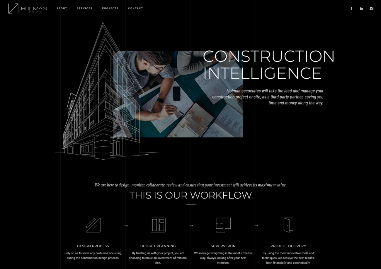 Holman Associates Κατασκευή Ιστοσελίδας & Φιλοξενία WordPress